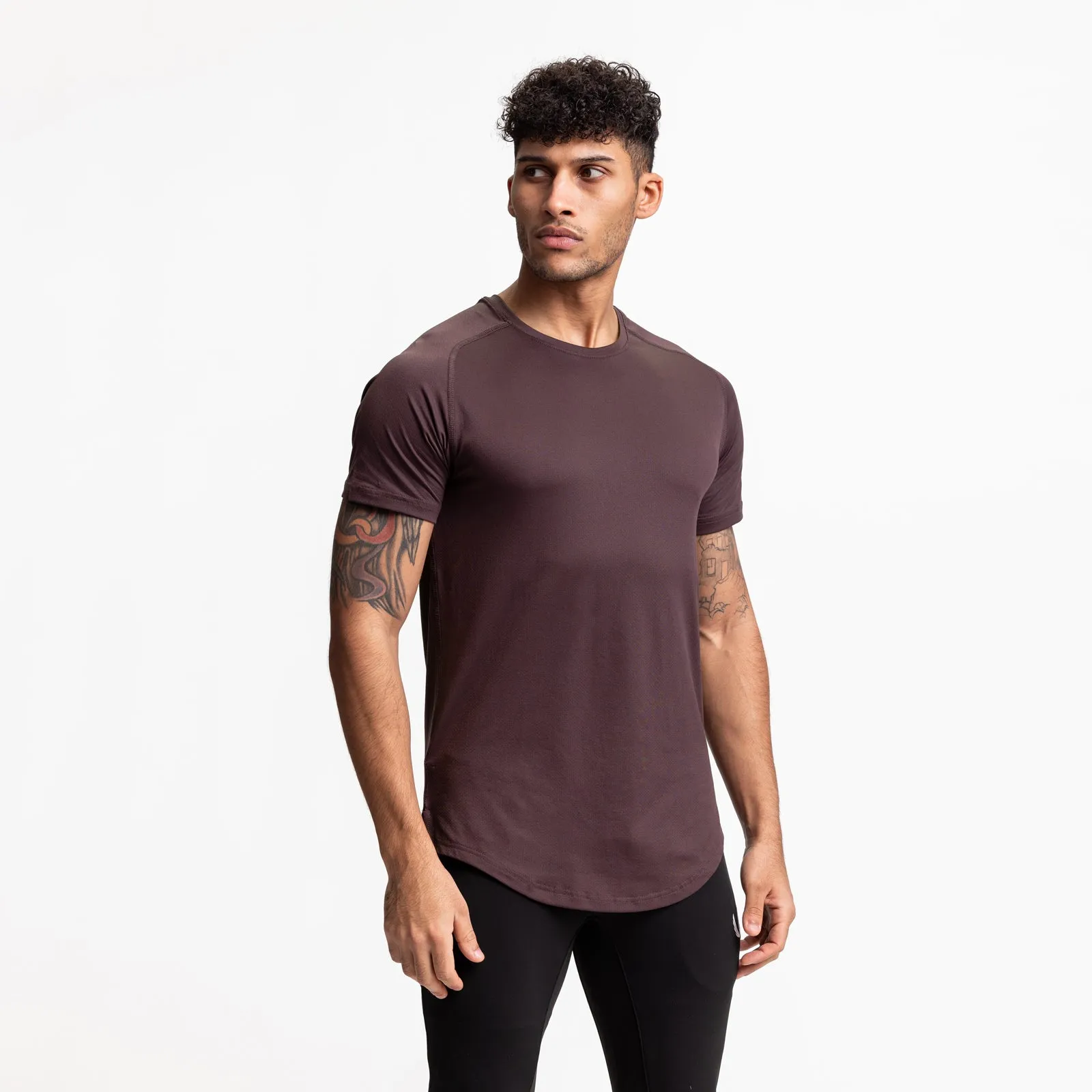 0557. 3D-Lite® Established Tee - Faded Plum