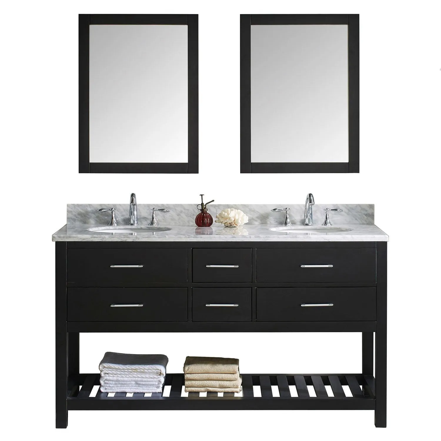 60 Double Bathroom Vanity