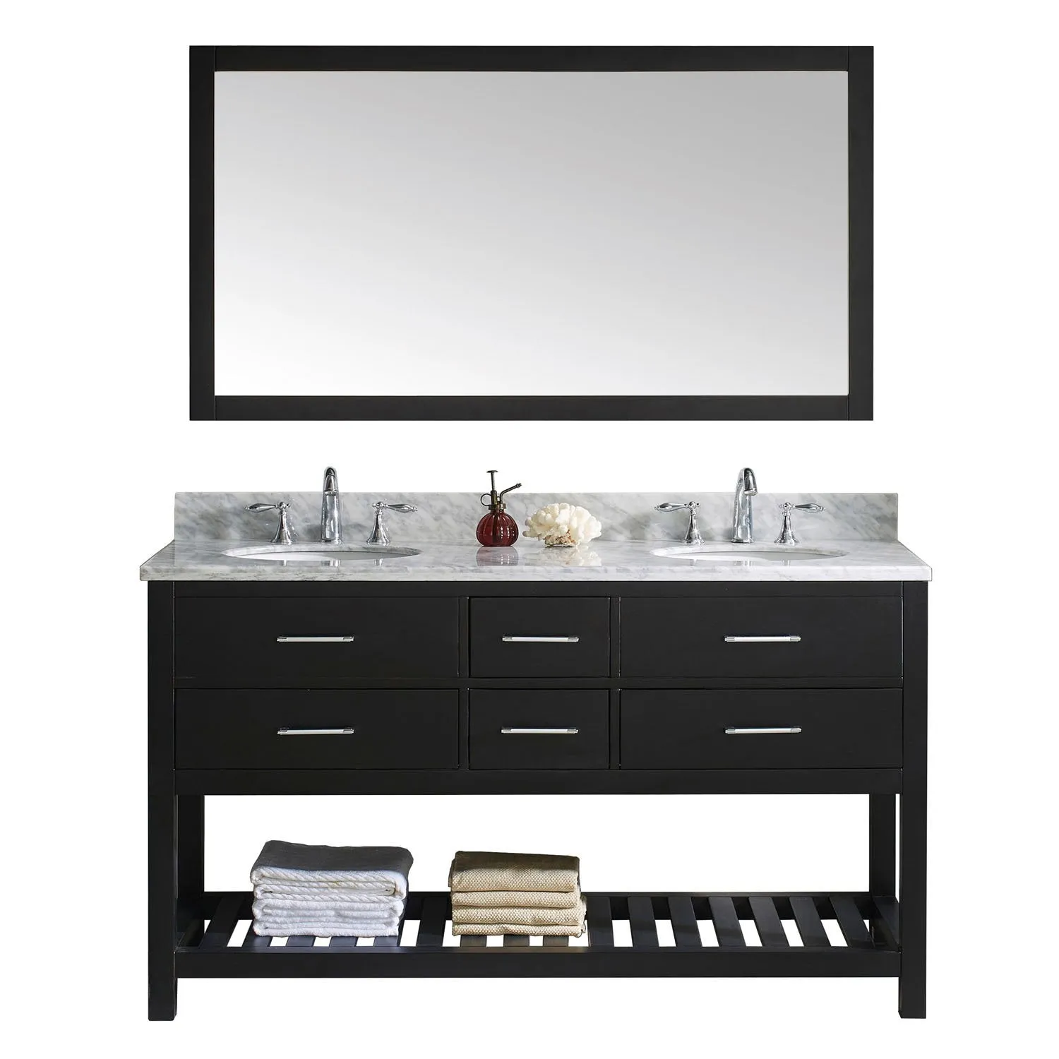 60 Double Bathroom Vanity