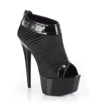 6" Open Toe Platform Bootie (ES609-SOMI)