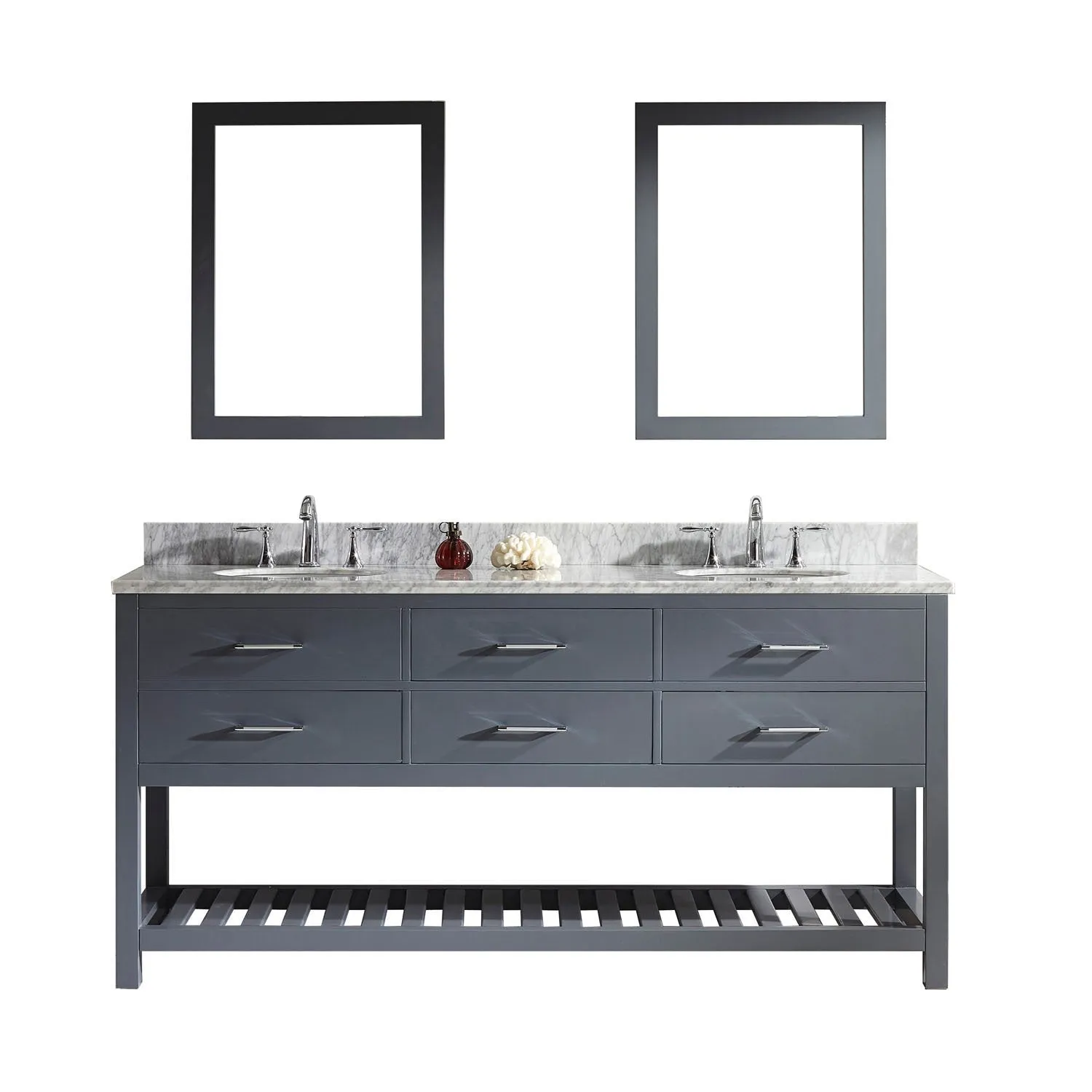 72 Double Bathroom Vanity