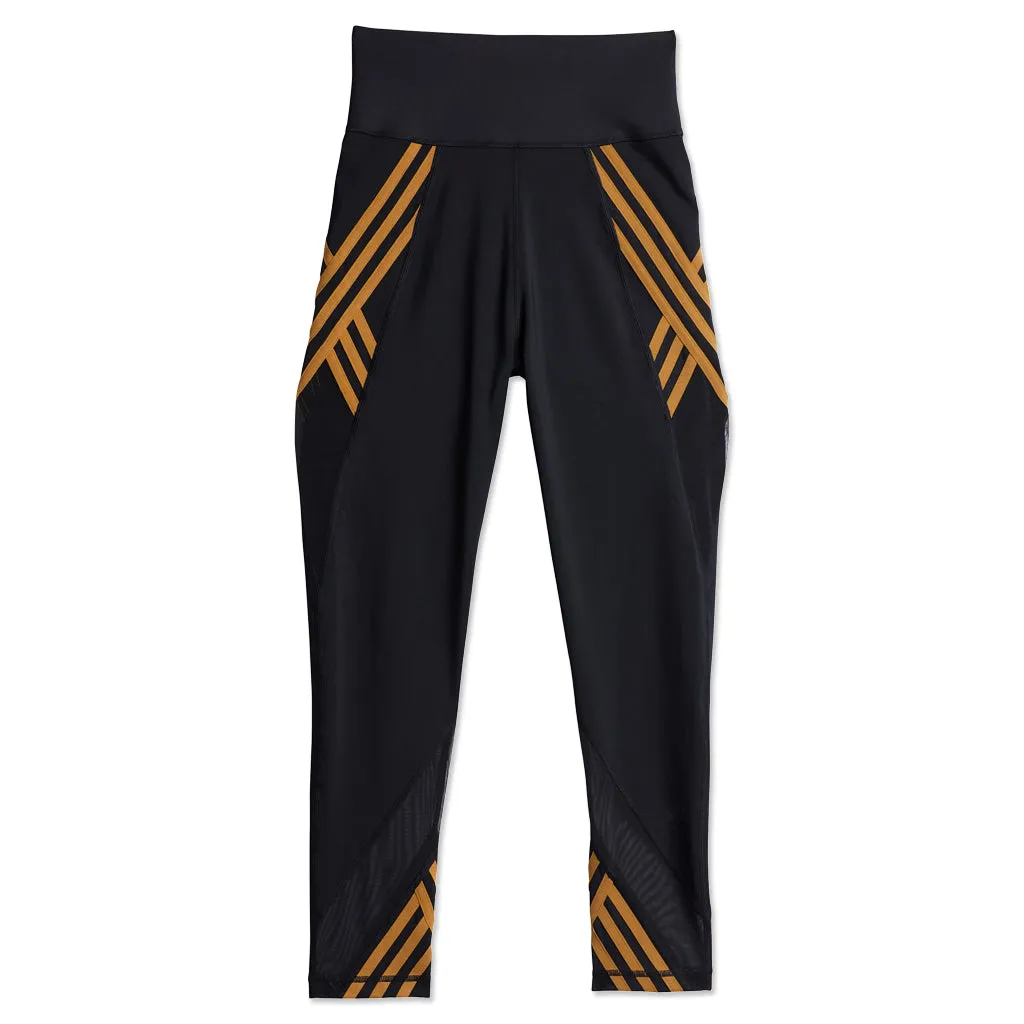 Adidas Originals x Ivy Park 3 Stripes Tights - Black