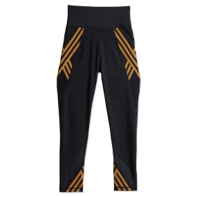 Adidas Originals x Ivy Park 3 Stripes Tights - Black