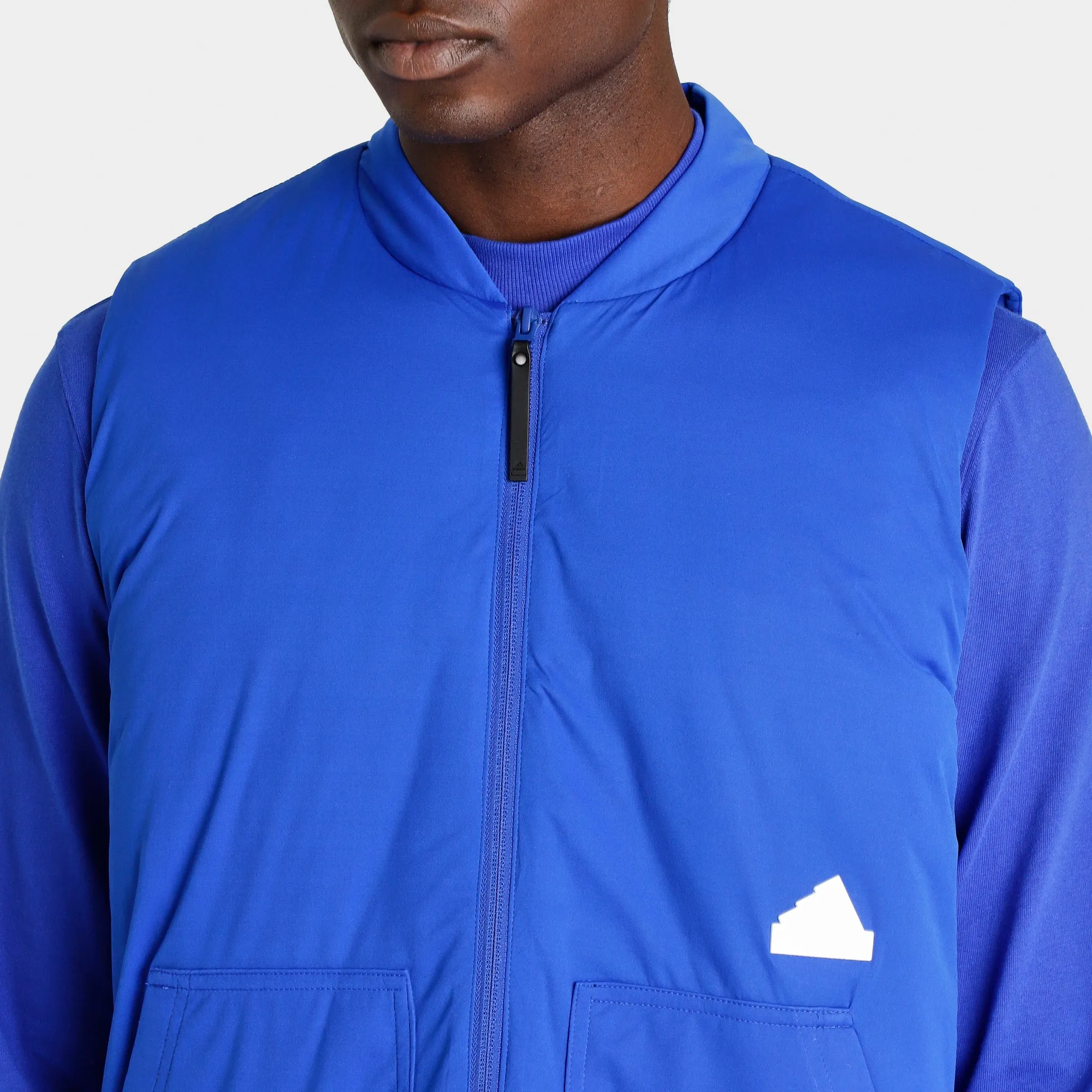 adidas Sportswear Puffer Vest / Semi Lucid Blue