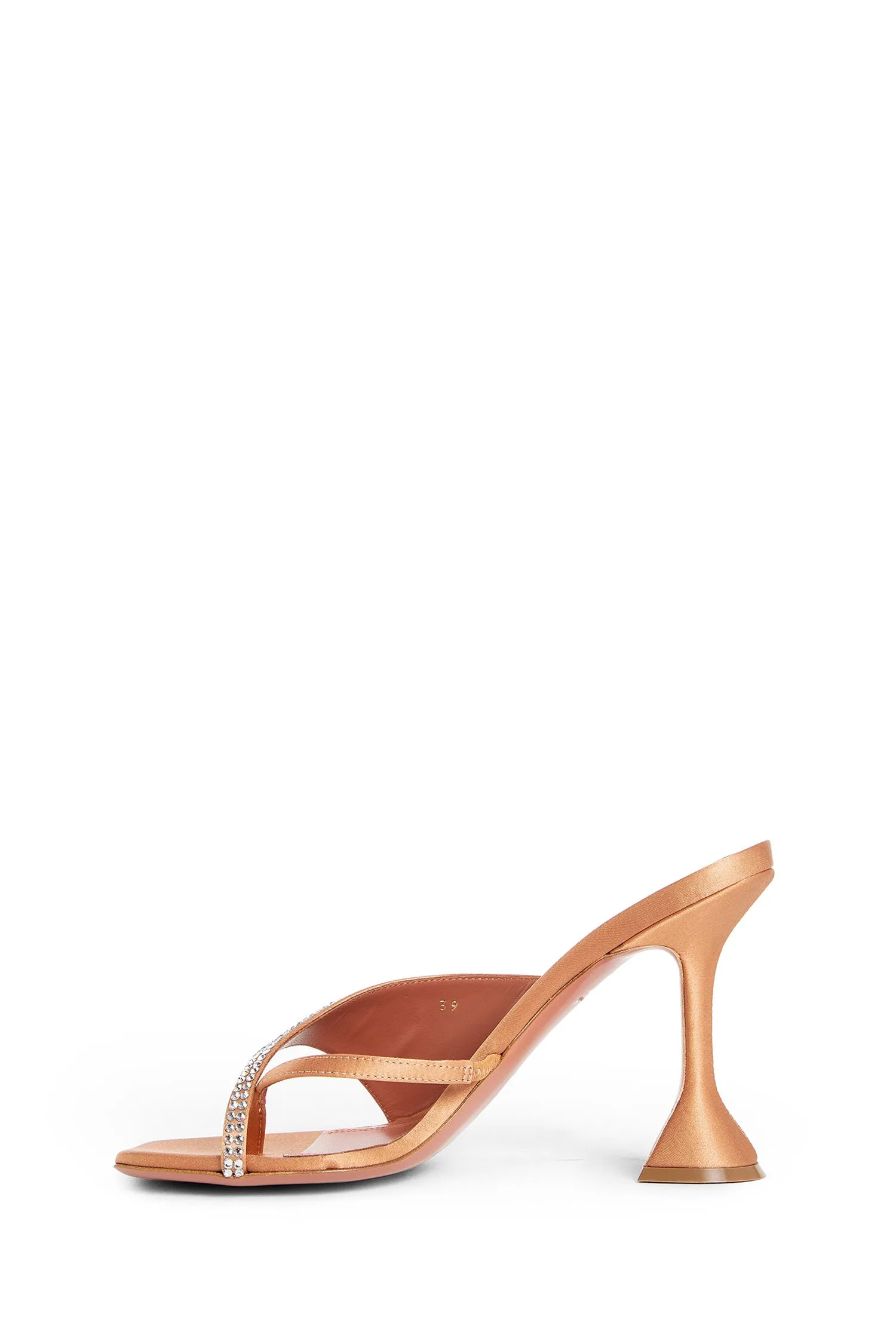 AMINA MUADDI WOMAN ORANGE MULES