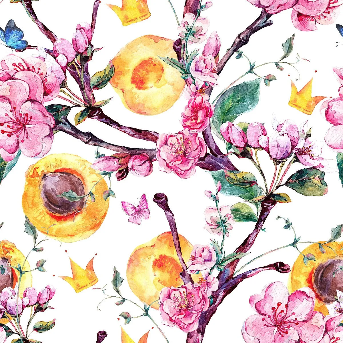 Apricot Tree Wallpaper