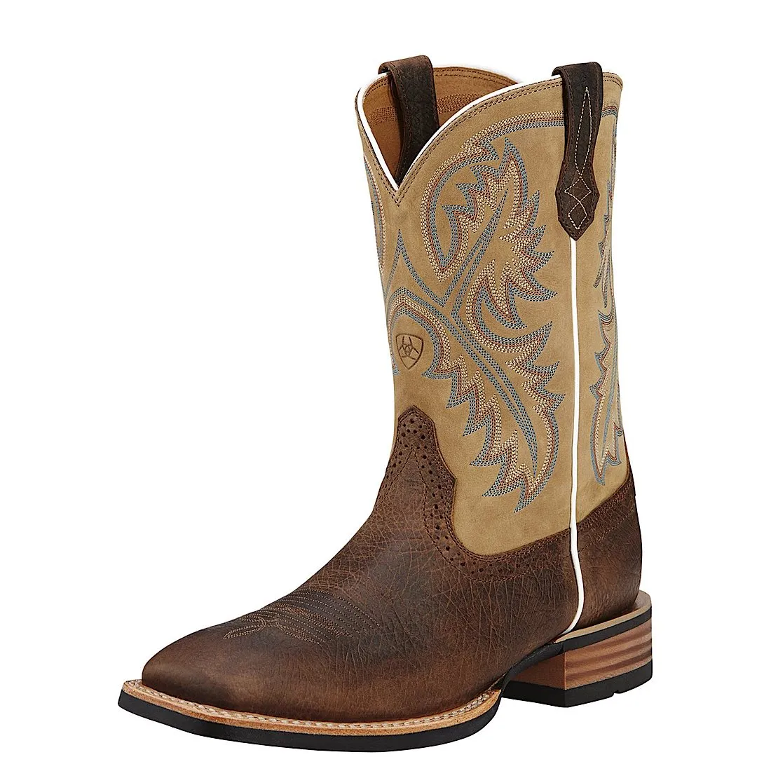 Ariat Mens Quickdraw Tumbled Bark/Beige