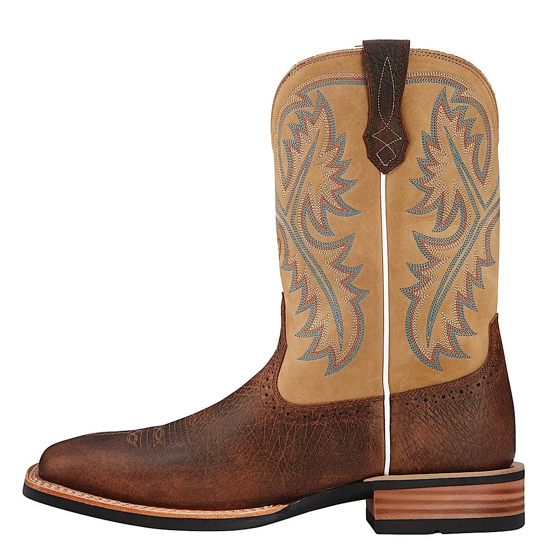 Ariat Mens Quickdraw Tumbled Bark/Beige