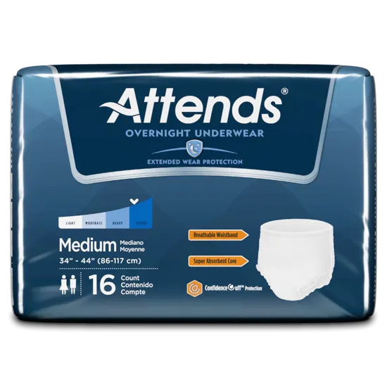 Attends Overnight Incontinence Care Protective Underwear