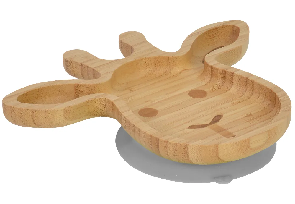 Bam Bam Giraffe Bamboo Plate