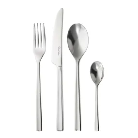 Blockley Bright Cutlery Set, 30 Piece for 6 People - 6 Free Steak Knives