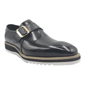 CARRUCCI: Patent Leather Monk Slip On KS515-38