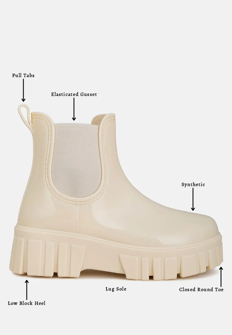 Chunky Chelsea Boots By Ruw