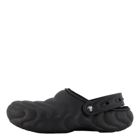 Classic Lined Overpuff Clog Black