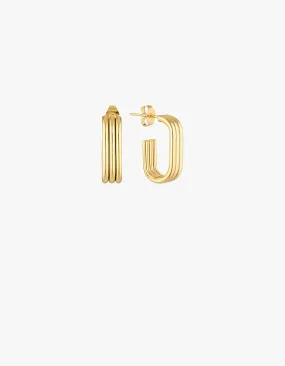 Claudia Earrings - Gold