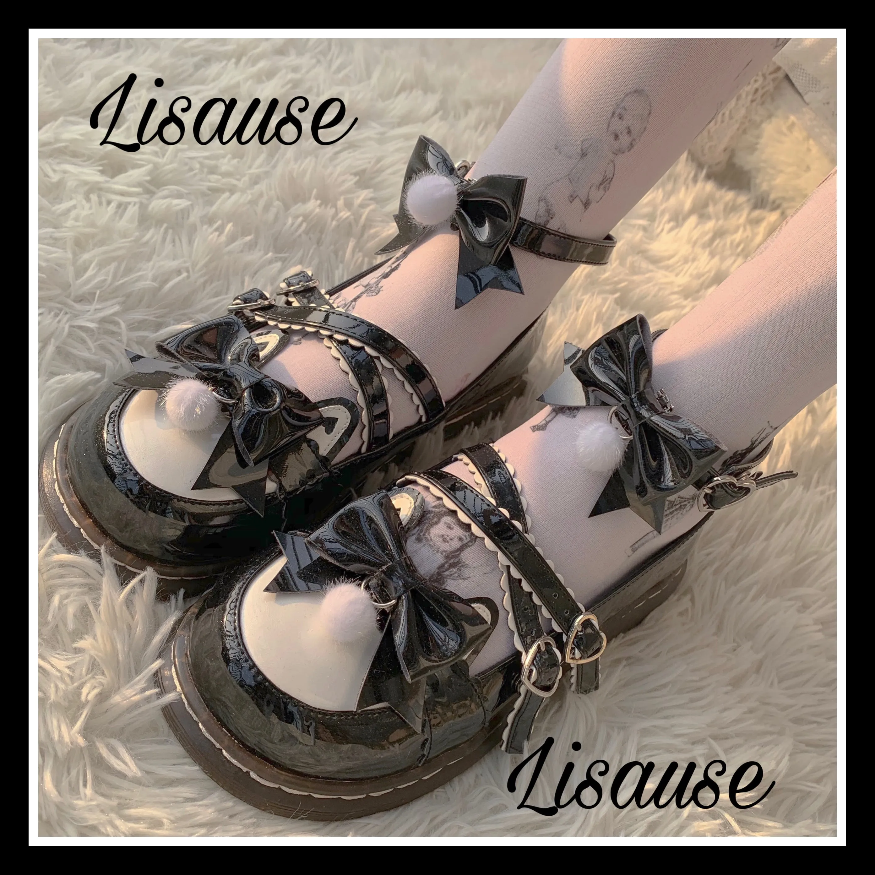 Cute Buckle Lolita Shoes PL52916