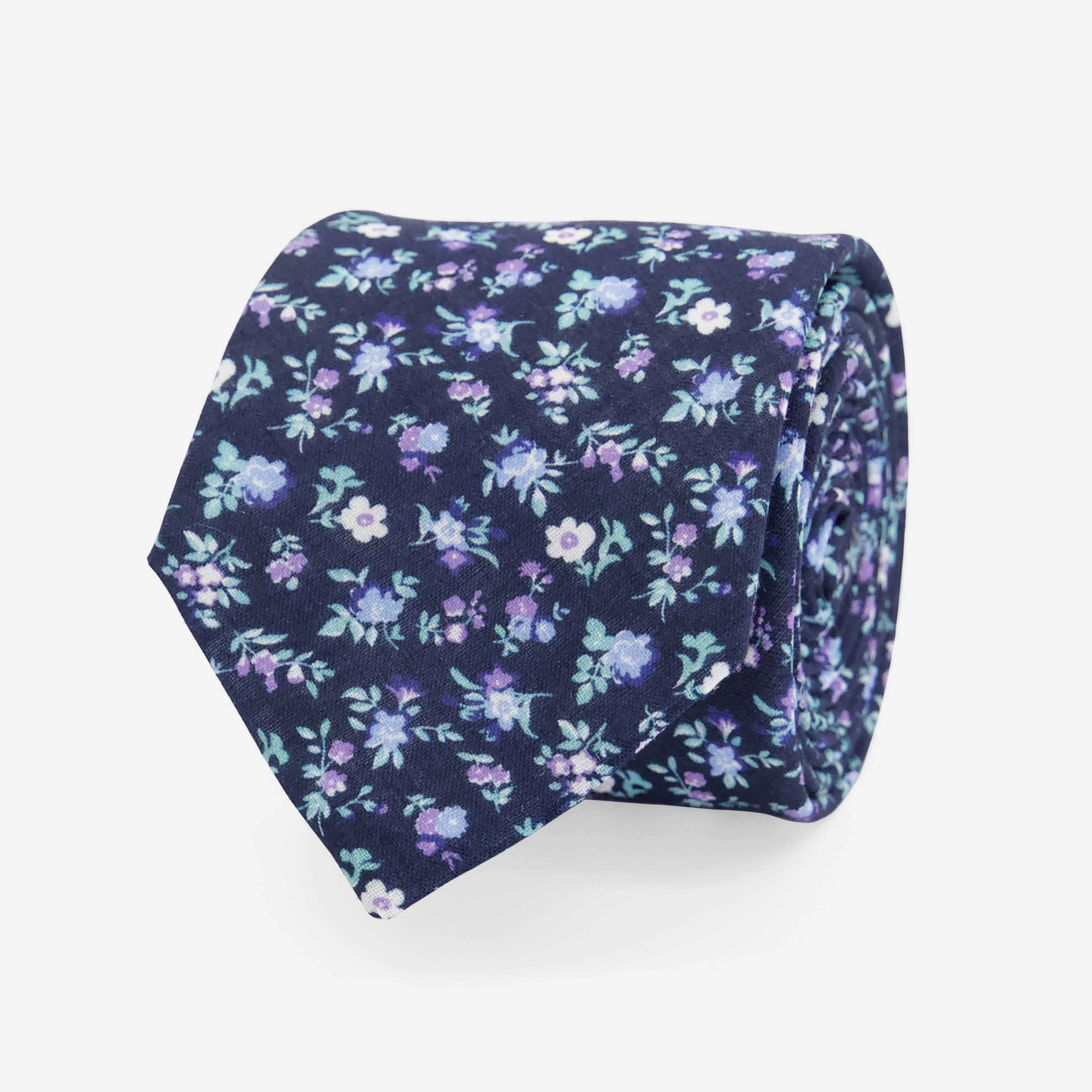 Ditzy Daisies Navy Tie