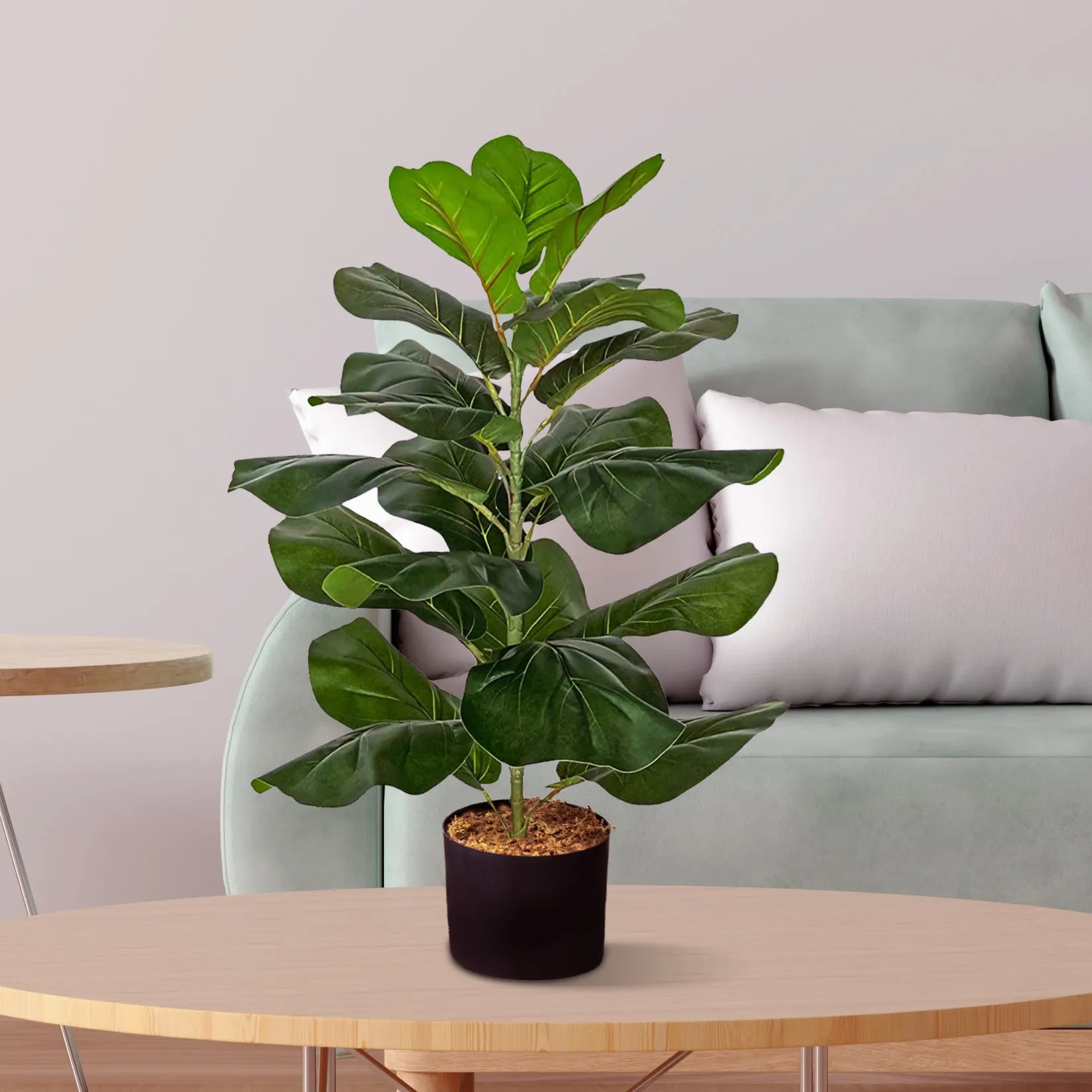 Faux Ficus Lyrata Plant 2.5 Feet