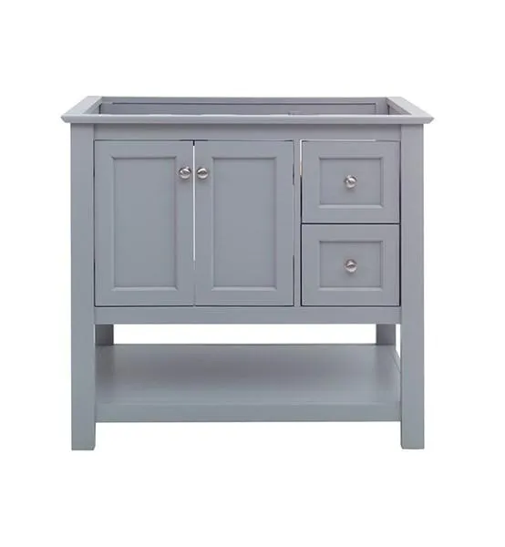 Fresca Manchester 36 Gray Traditional Bathroom Cabinet | FCB2336GR