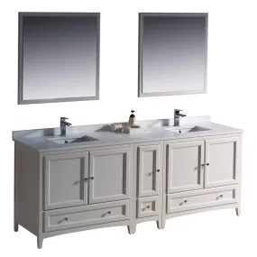 Fresca Oxford 84 Double Sink Vanity