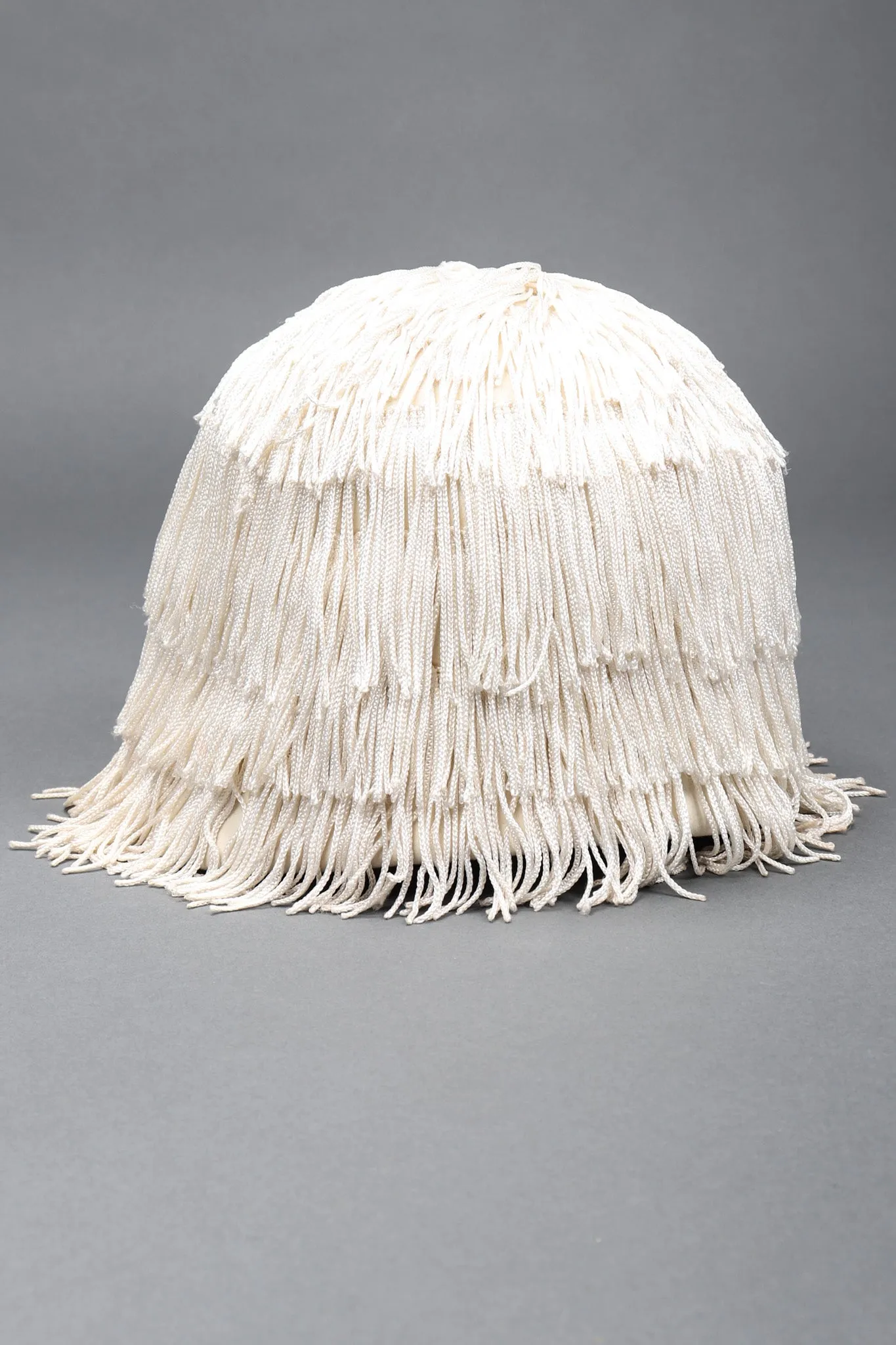 Fringed Cloche Casque