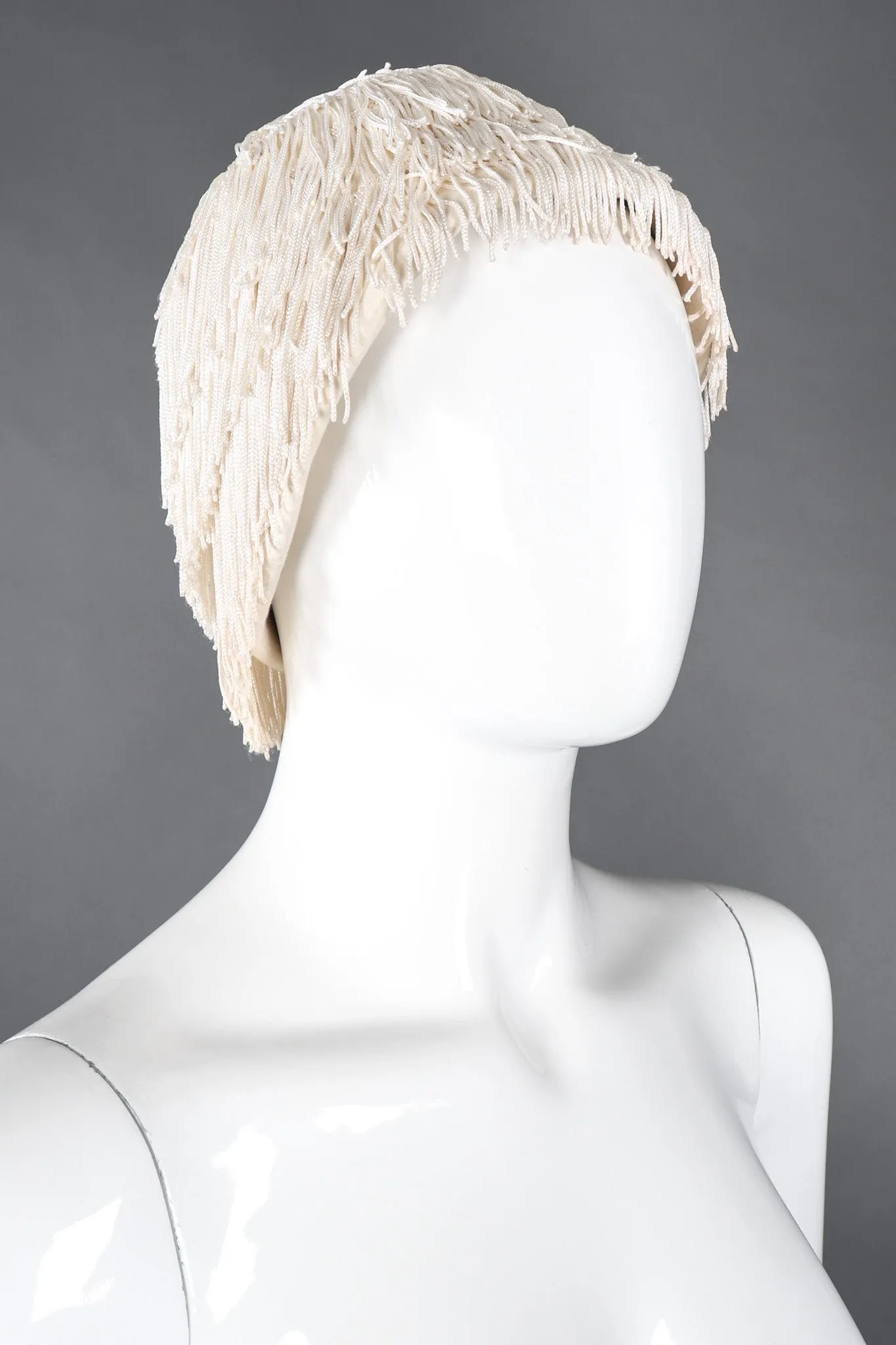 Fringed Cloche Casque