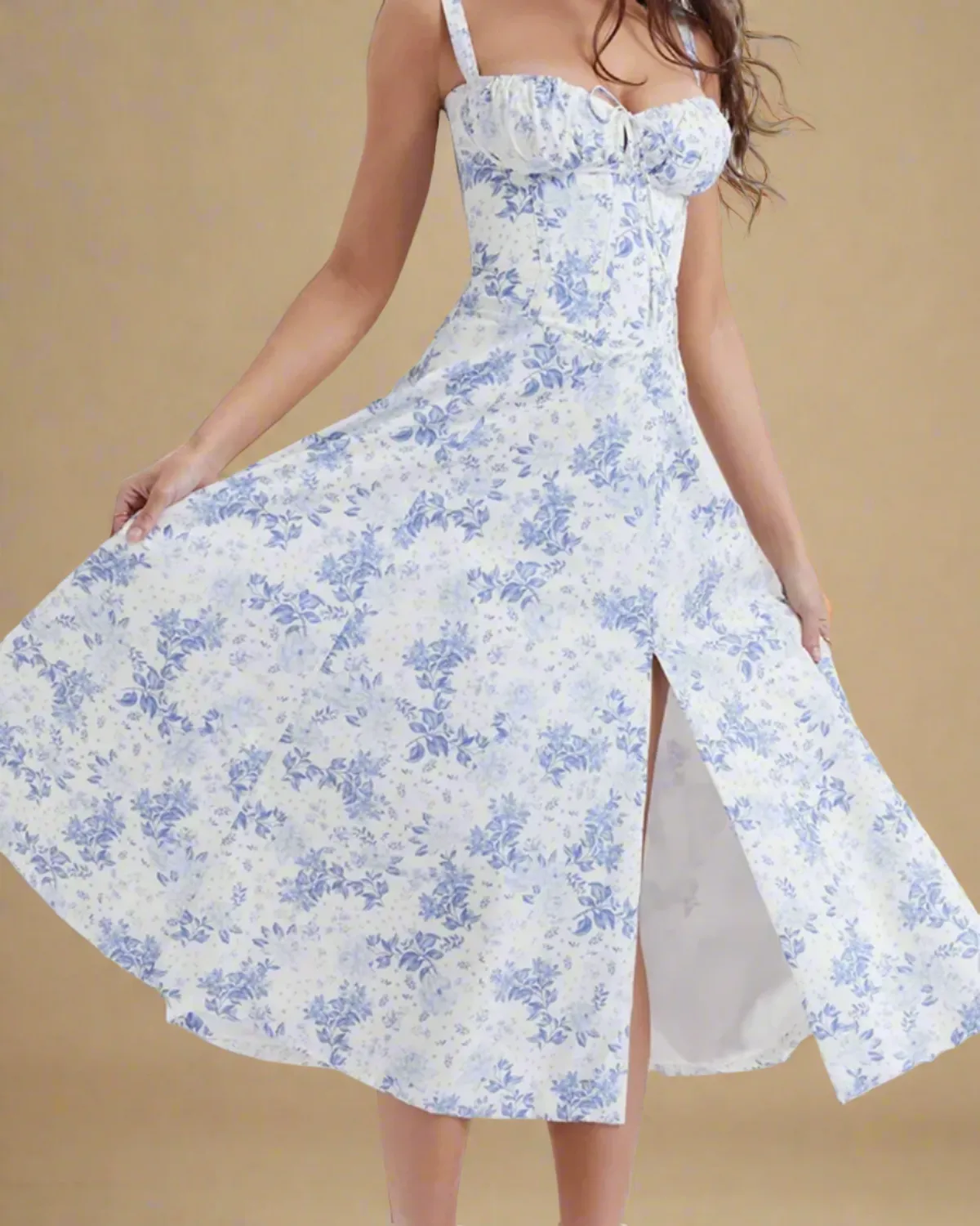 Heidi Corset Floral Summer Dress