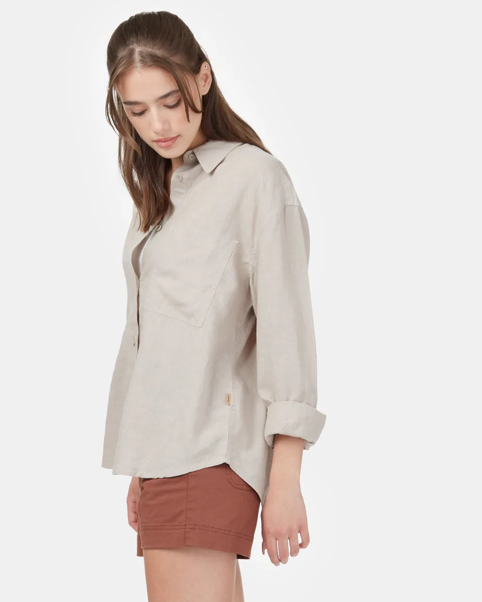 Hemp Button Front Shirt