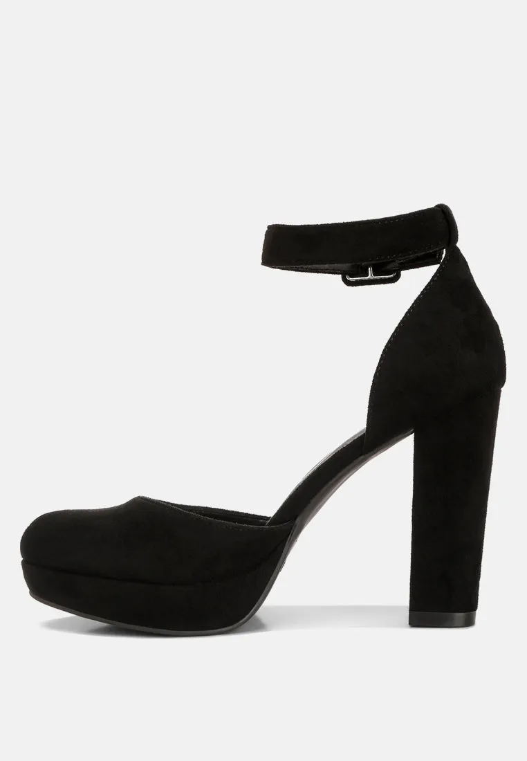 Inigo Interchangeable Ankle Strap Platform Sandals