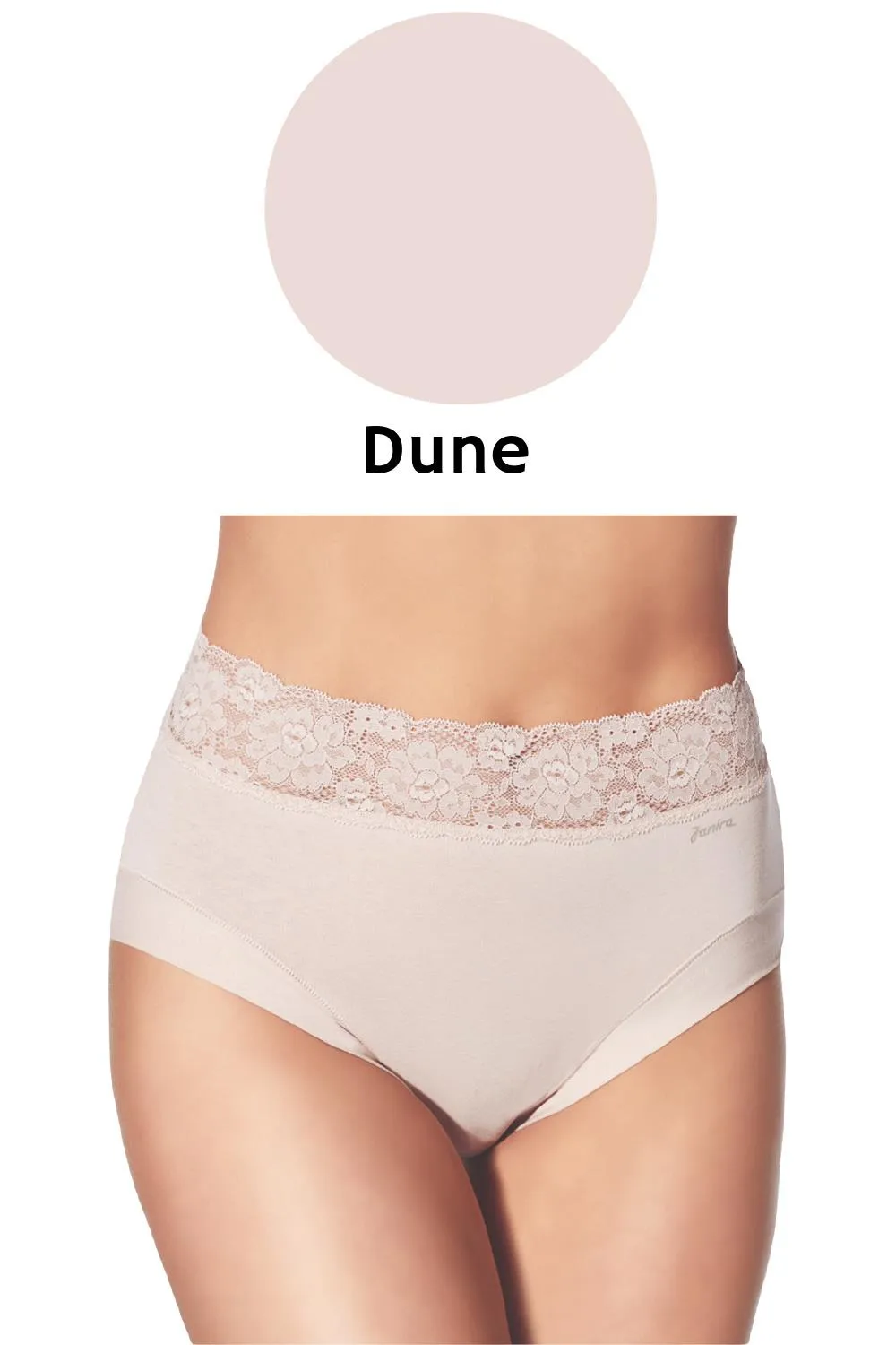 Janira Dolce Cinture High Waist Brief, Dune (31785)