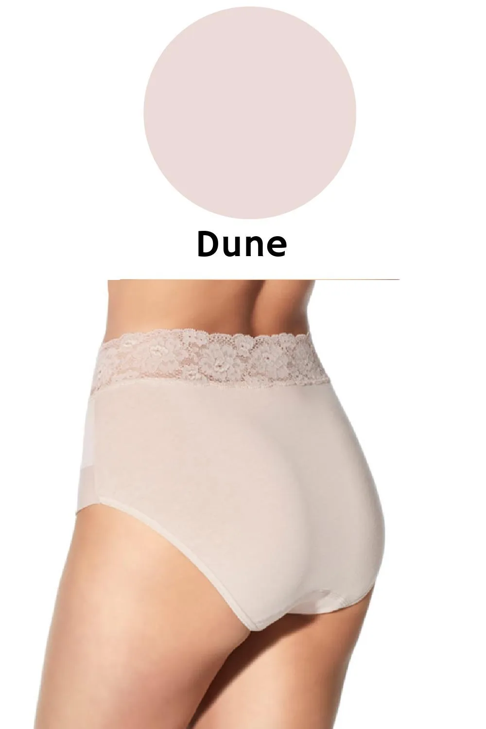 Janira Dolce Cinture High Waist Brief, Dune (31785)