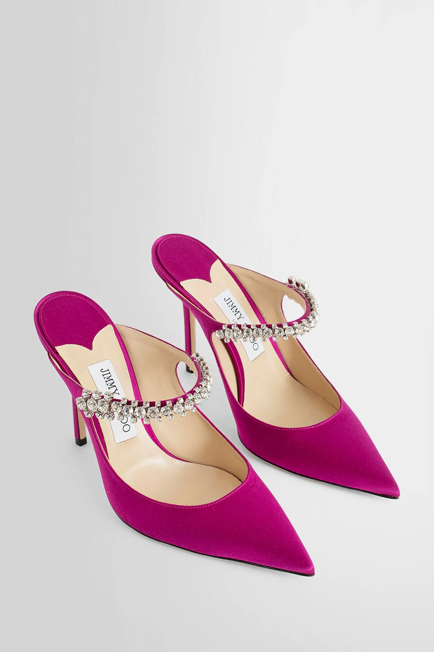 JIMMY CHOO WOMAN PINK MULES