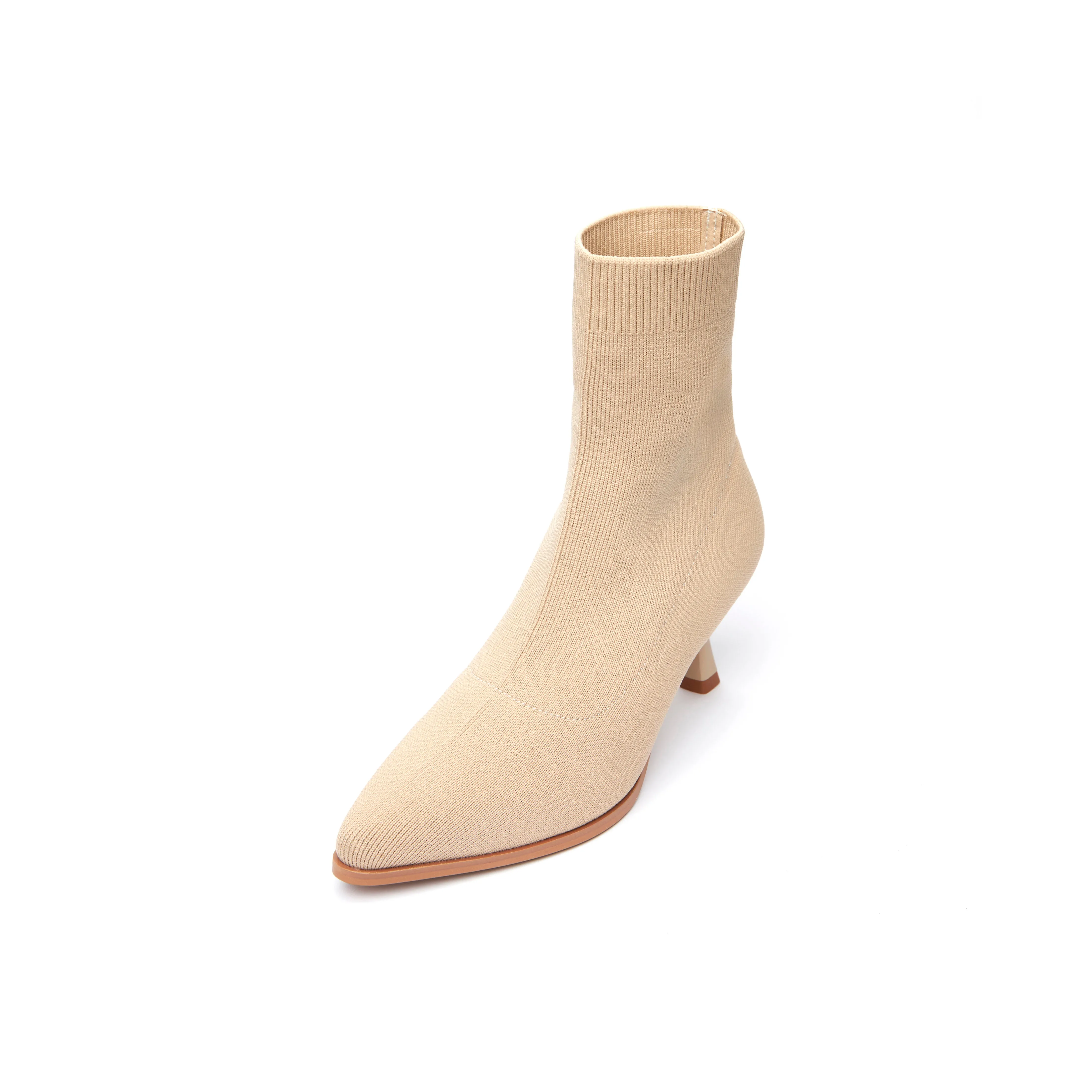 Kala Knit Boots - Beige (BEI)