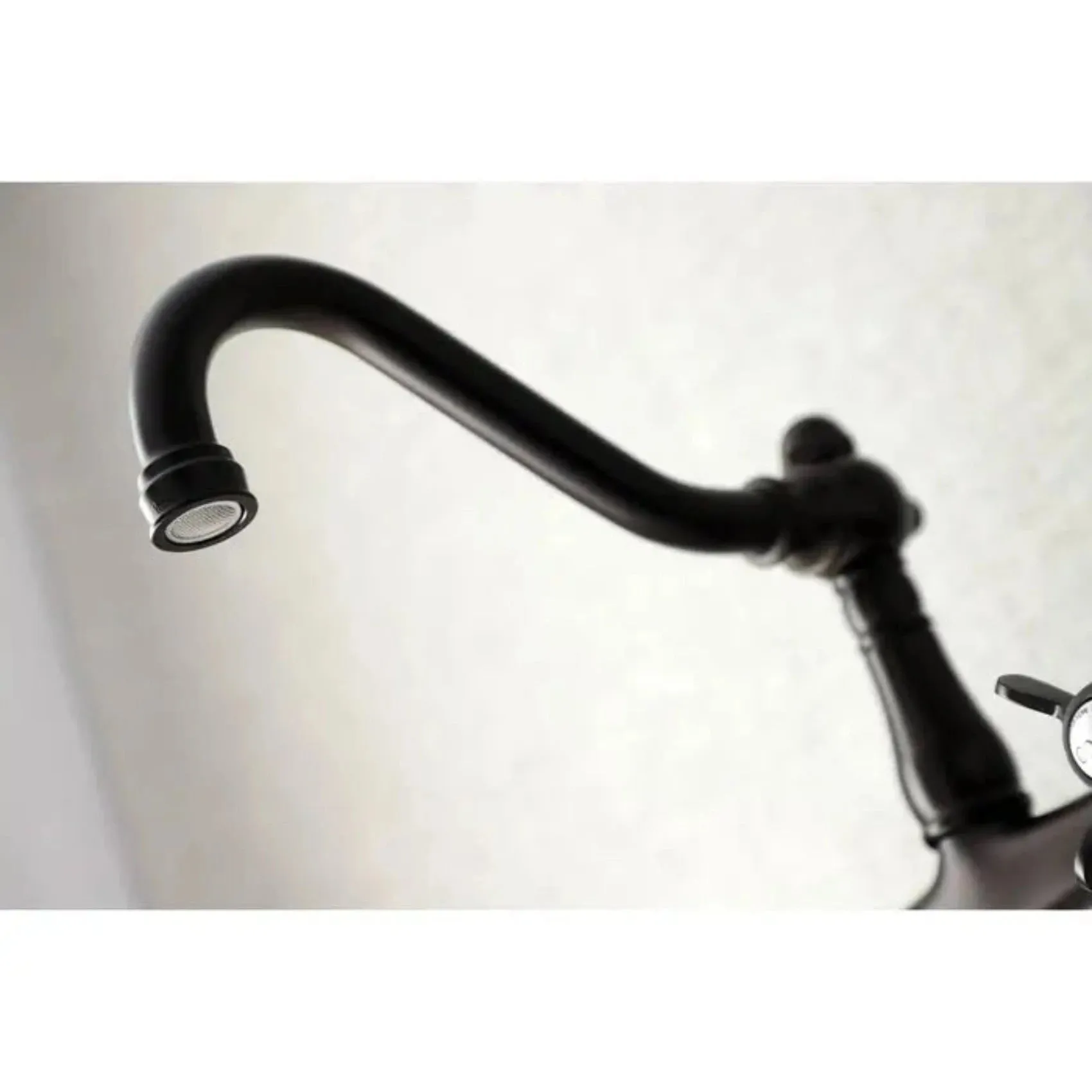 Kingston Brass Essex KS324XBEX-P Two-Handle 2-Hole Wall Mounted Bathroom Faucet