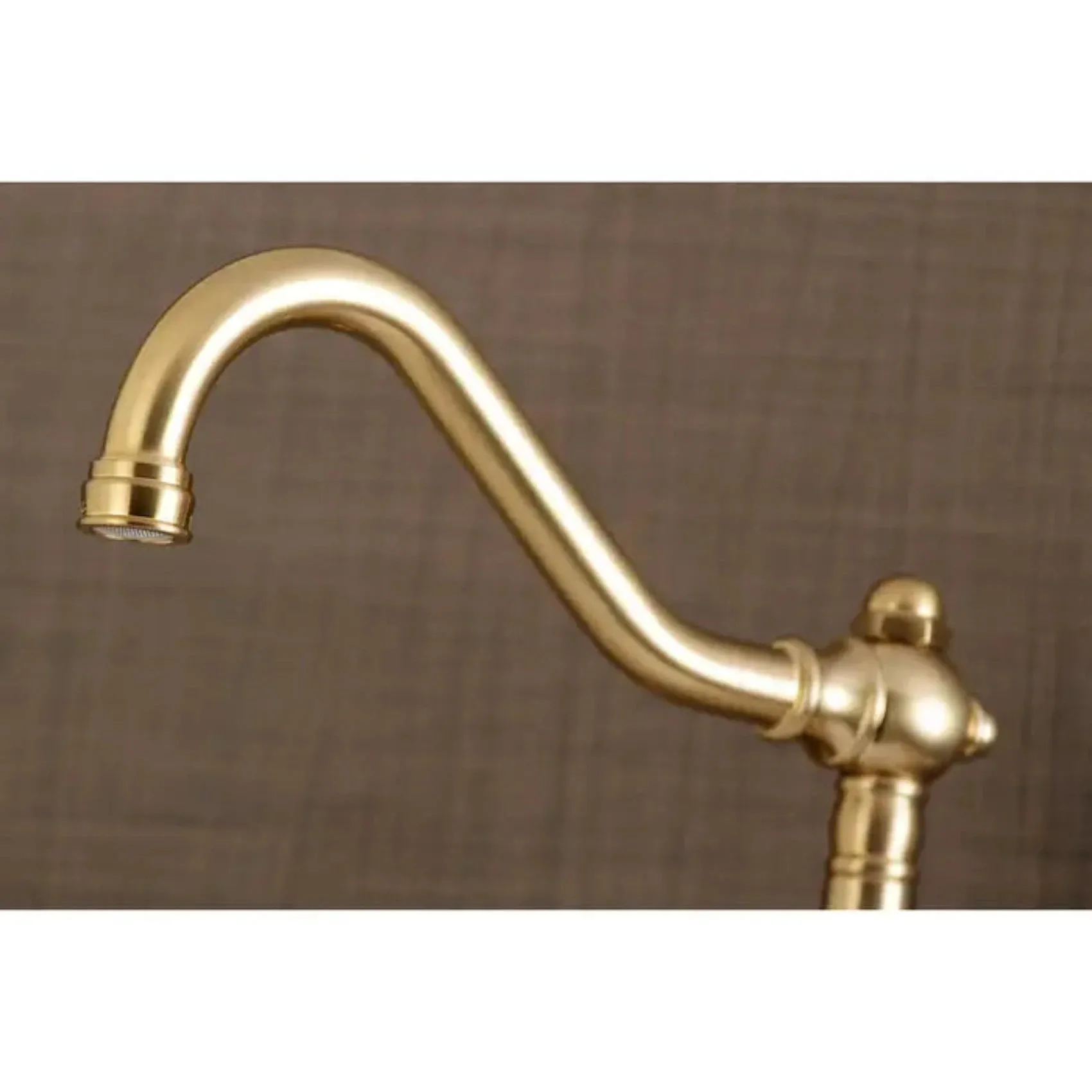 Kingston Brass Essex KS324XBEX-P Two-Handle 2-Hole Wall Mounted Bathroom Faucet