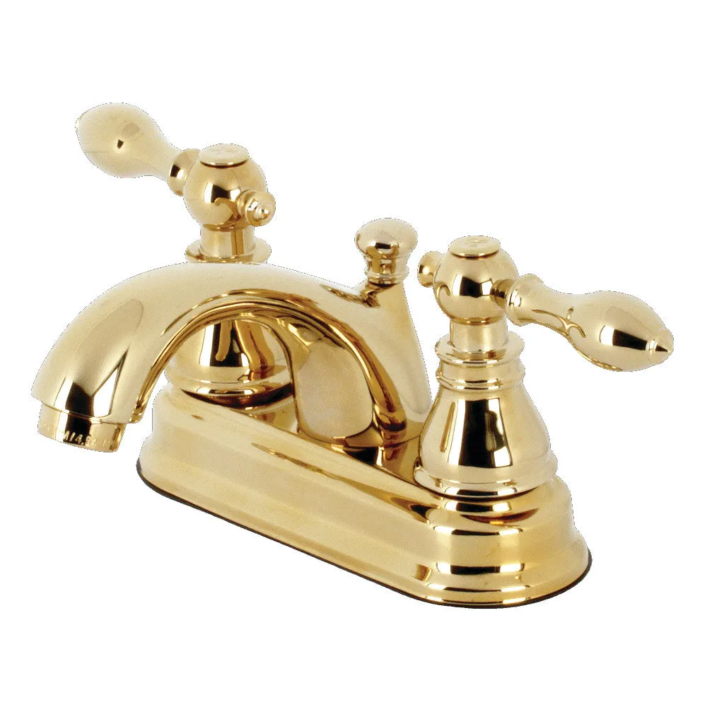 Kingston Brass KB2608ACL American Classic 4 Centerset Bathroom Faucet