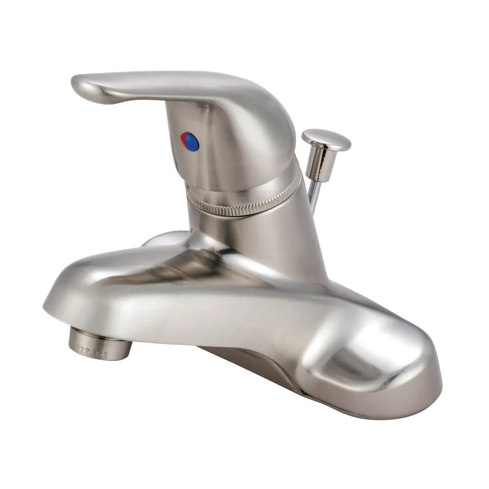 Kingston Brass KB542 Single-Handle 4 in. Centerset Bathroom Faucet, Polished Brass