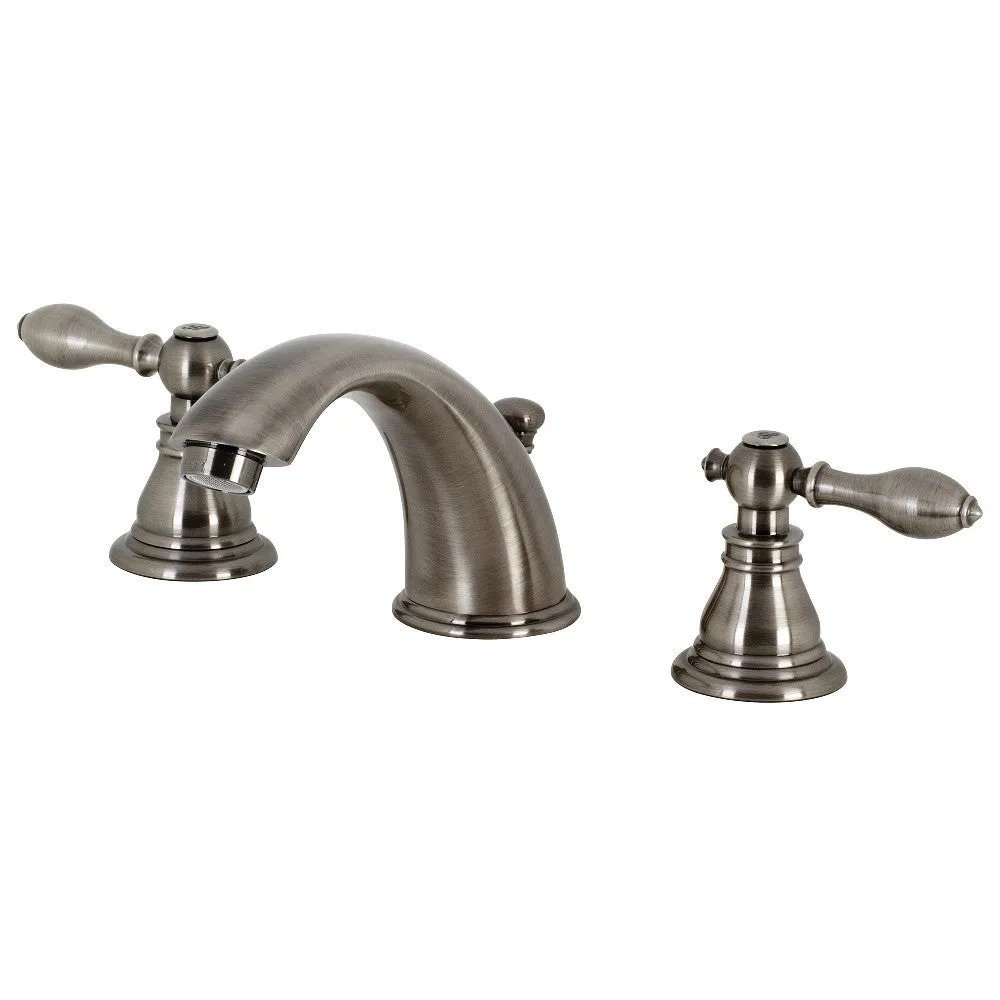 Kingston Brass KB962ACL American Classic Widespread Bathroom Faucet with Retail Pop-Up