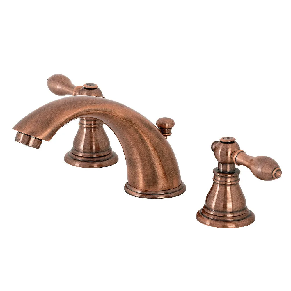 Kingston Brass KB962ACL American Classic Widespread Bathroom Faucet with Retail Pop-Up