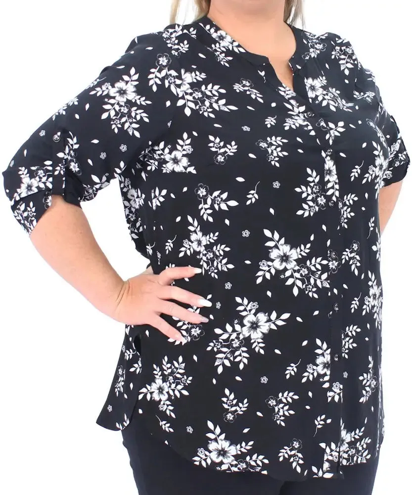 Ladies Printed Floral Rayon Blouse