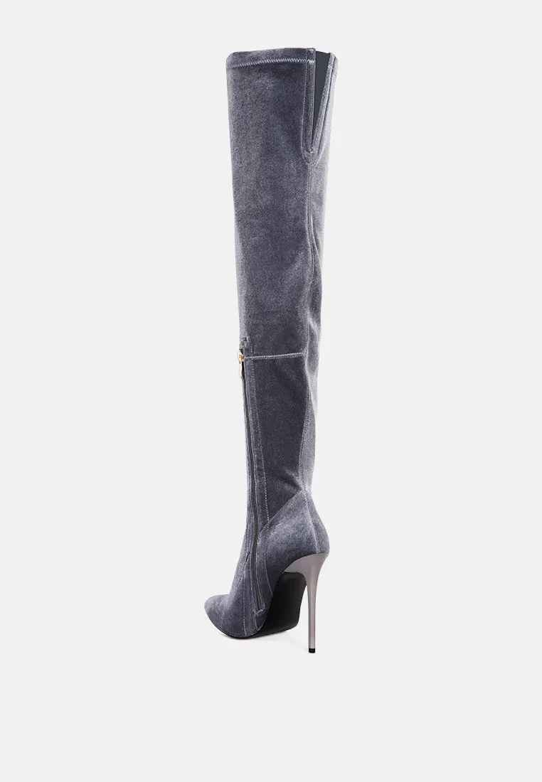 Madmiss Stiletto Calf Boots