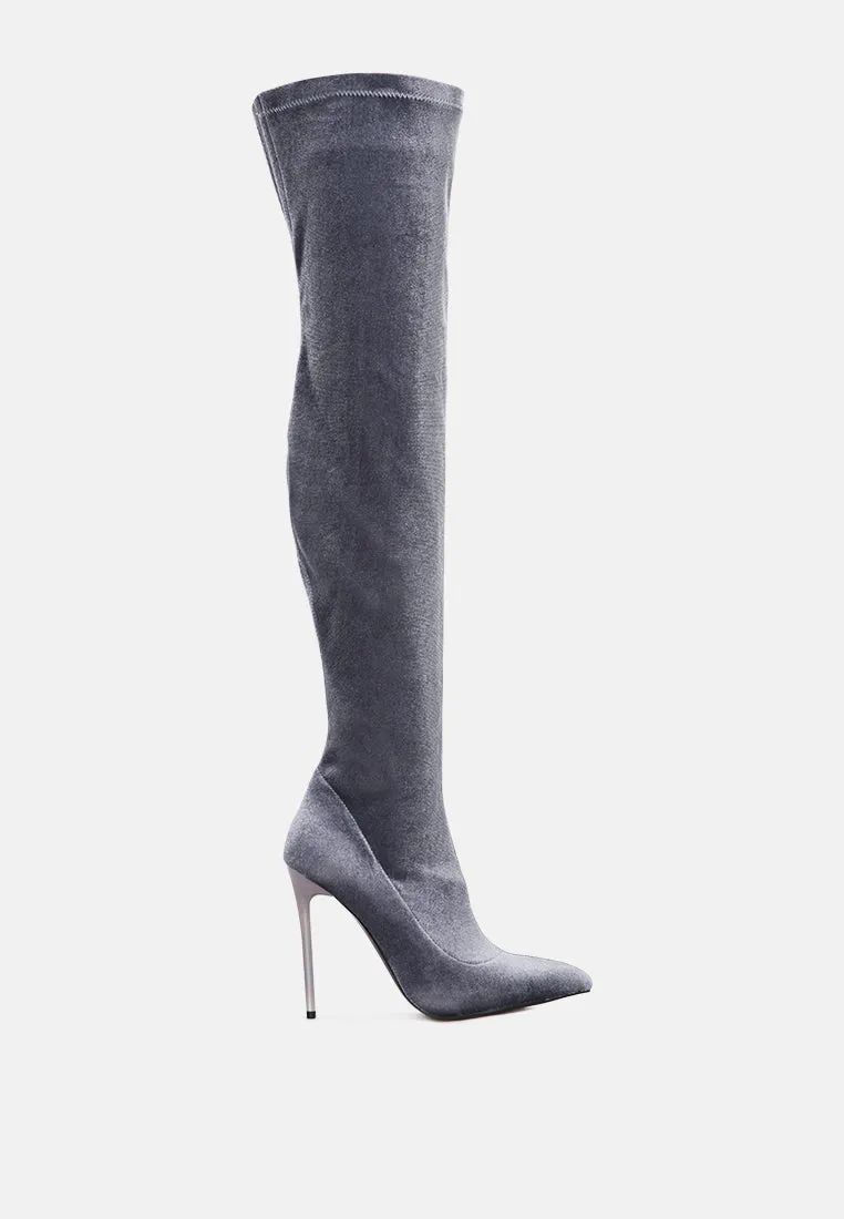 Madmiss Stiletto Calf Boots