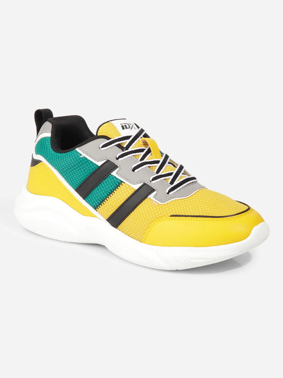 Men's Yellow Colourblocked Sneakers IX7135