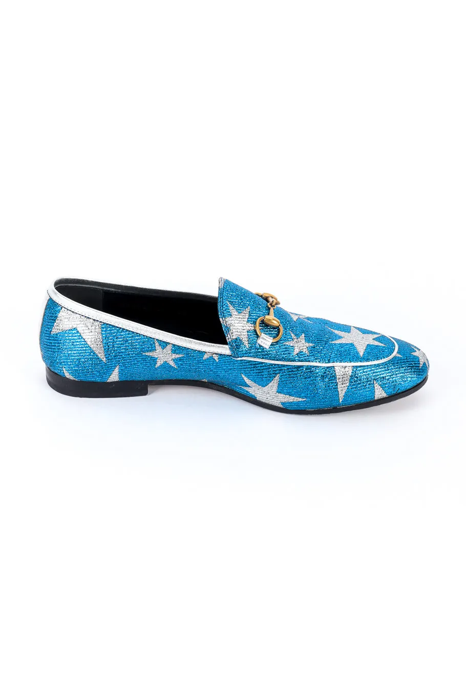 Metallic Star Loafers