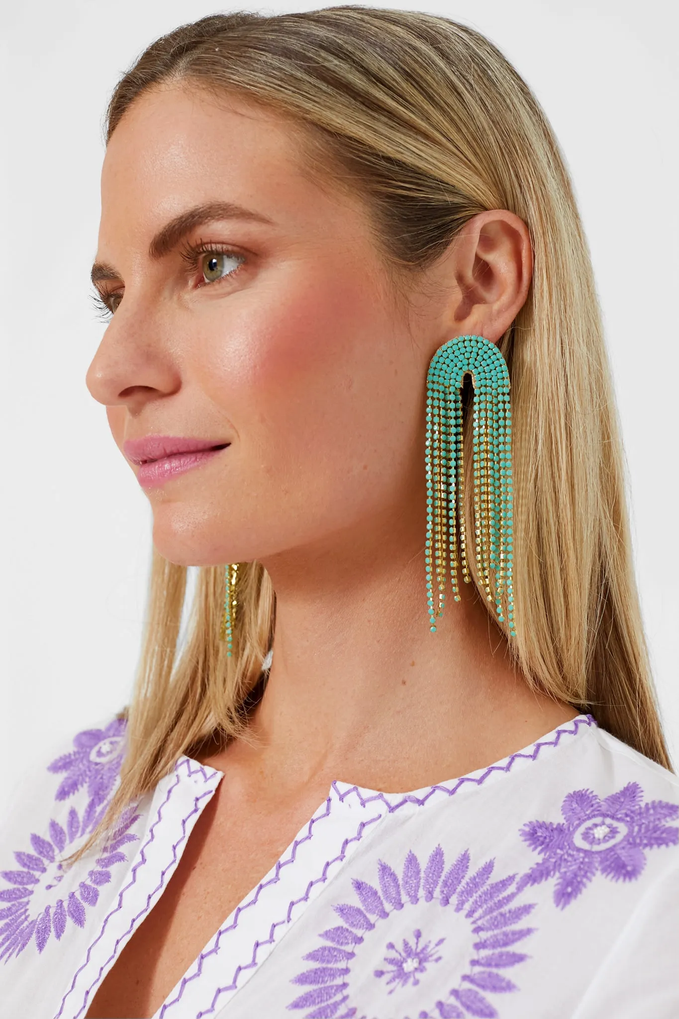 Mint Adina Earrings