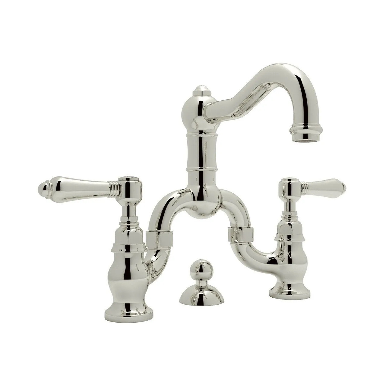 ROHL Acqui Deck Mount Bridge Bathroom Faucet