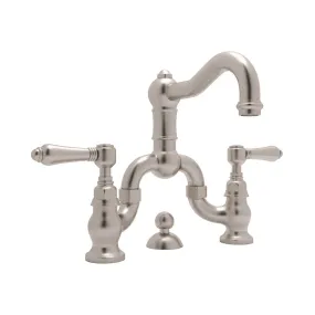 ROHL Acqui Deck Mount Bridge Bathroom Faucet