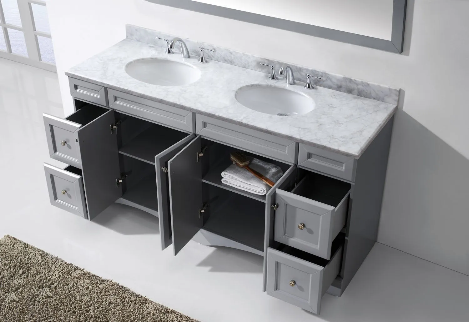 Talisa 72 Double Bathroom Vanity