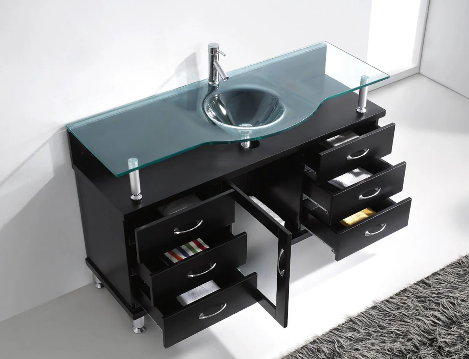 Vincente 55 Single Bathroom Vanity