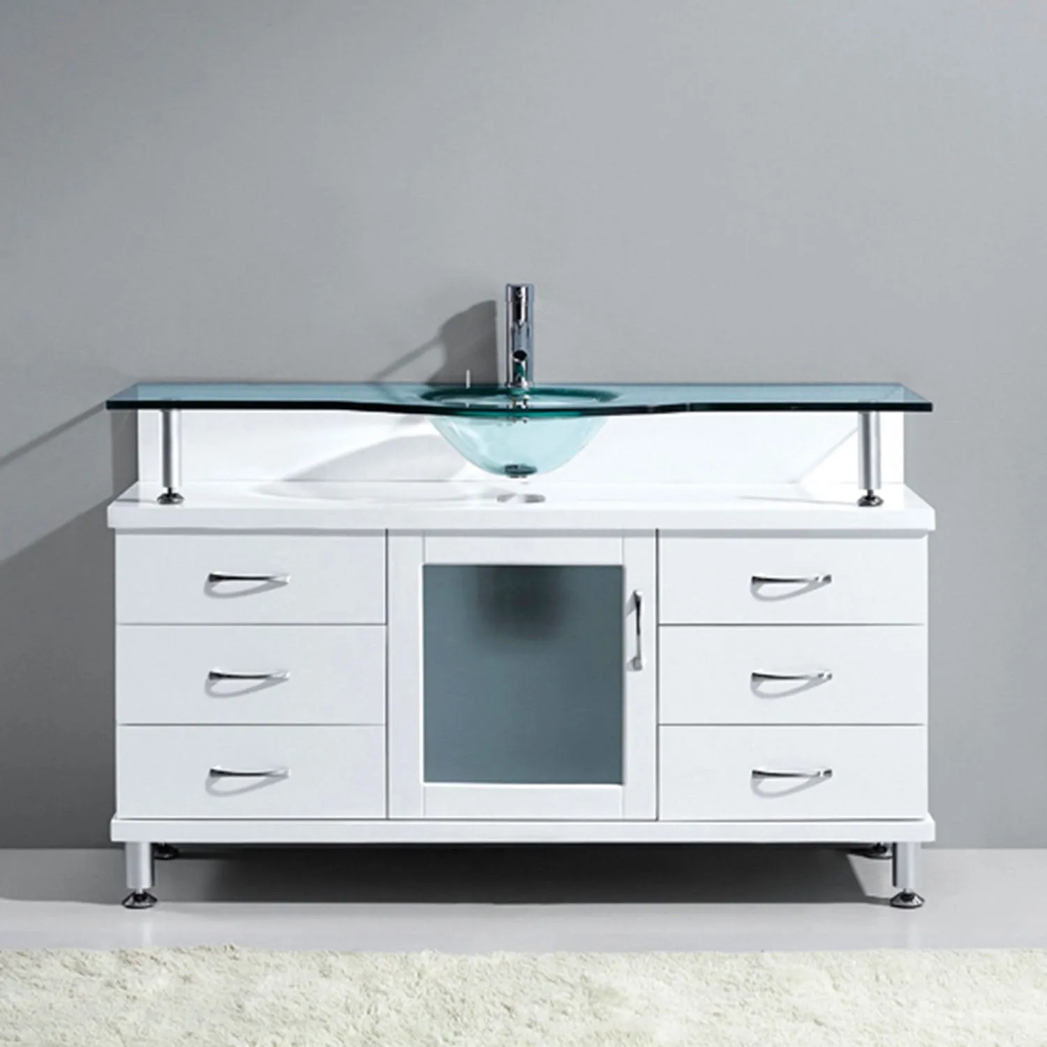 Vincente 55 Single Bathroom Vanity